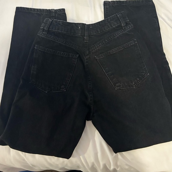 ZARA high waisted straight leg jeans - Picture 4 of 5